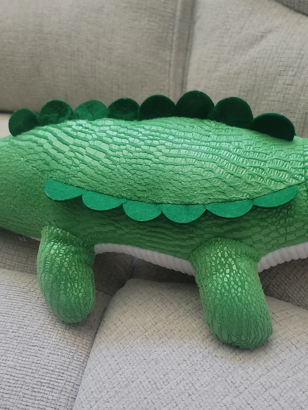 Cute Green Crocodile Plush Toy - Soft Alligator Doll